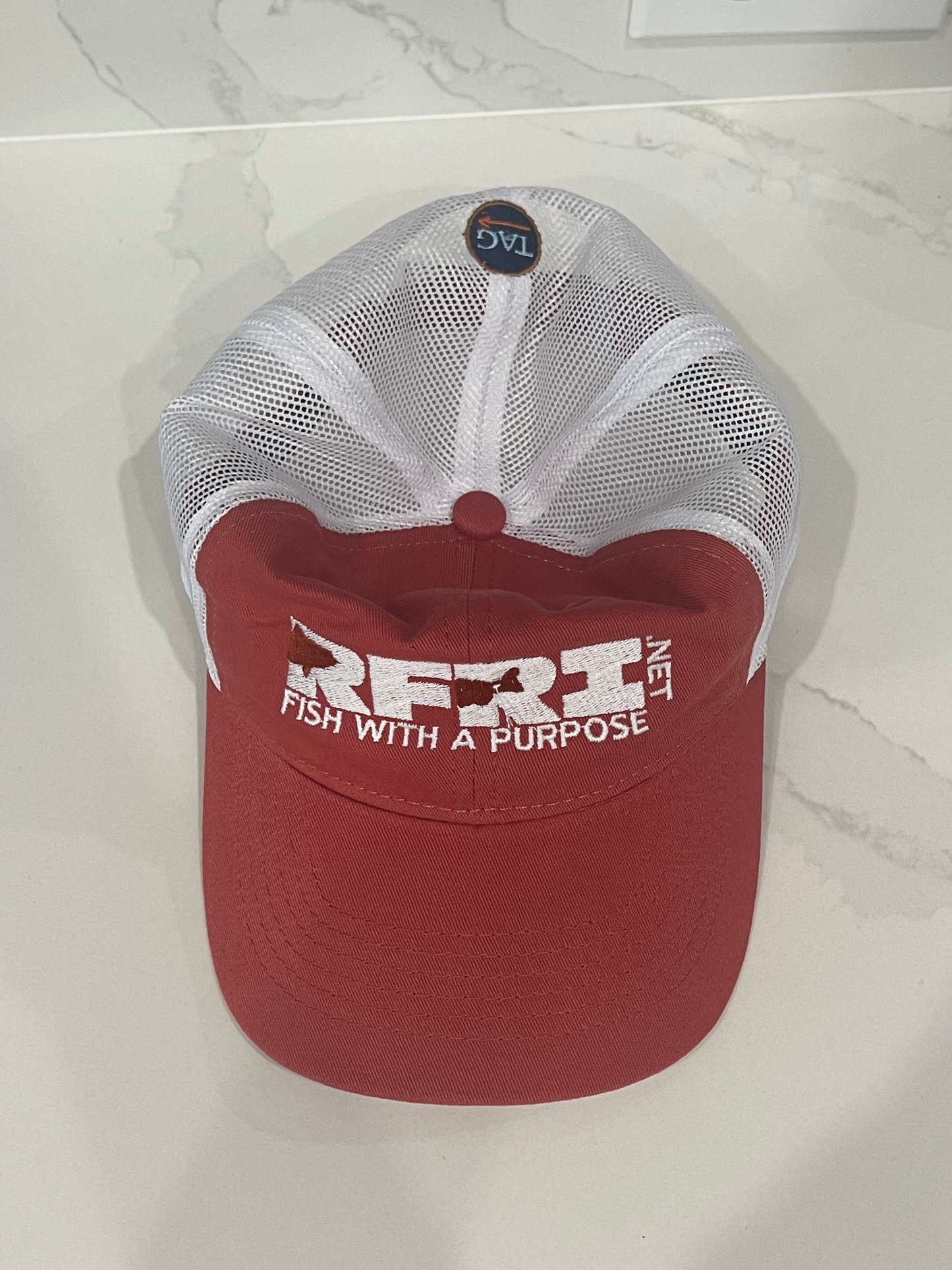 RFRI Hat with TAG Louisiana patch detail